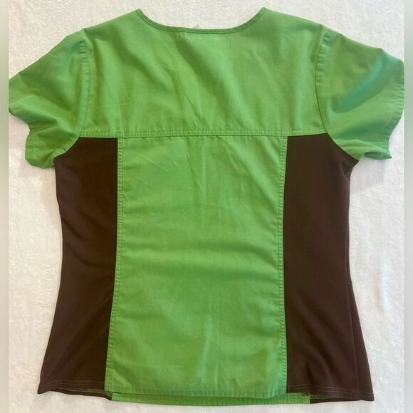 Cherokee FLEX yoga like scrub top MEDIUM - Picture 5 of 8